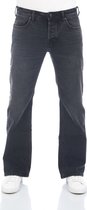 LTB Heren Jeans Broeken Timor bootcut Fit Zwart 33W / 32L Volwassenen Denim Jeansbroek