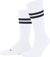 FALKE Dynamic anatomische pluche zool katoen sokken unisex wit - Matt 46-48