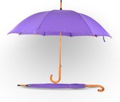 Elegante Paarse Paraplu Set voor Volwassenen - Automatisch en Windbestendig – 98cm Diameter - Set van 2