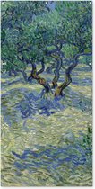 Schuttingposter De Olijfgaard - Vincent van Gogh - 100x200 cm - Tuindoek