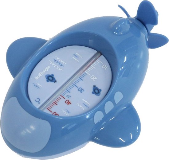 Bo Jungle - Manuele badthermometer baby - Duidelijke temperatuurweergave - Leuke en speelse vorm - Opwindbaar - Submarine Manuel Bath Thermometer van Bo Jungle — afbeelding 3