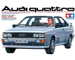 Tamiya Modelbouwpakket Auto - 24031 Audi Quattro - Coupé - Auto Plastic - 1:24 - Modelbouw