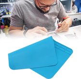 Allecto Plus - Hittebestendige reparatiemat voor soldeerwerk - Siliconen soldeermat 500°C - Reparatiemat voor computer en mobiele telefoons - Horlogereparaties - Bescherming tegen hitte - Soldeermat 90x60 cm.