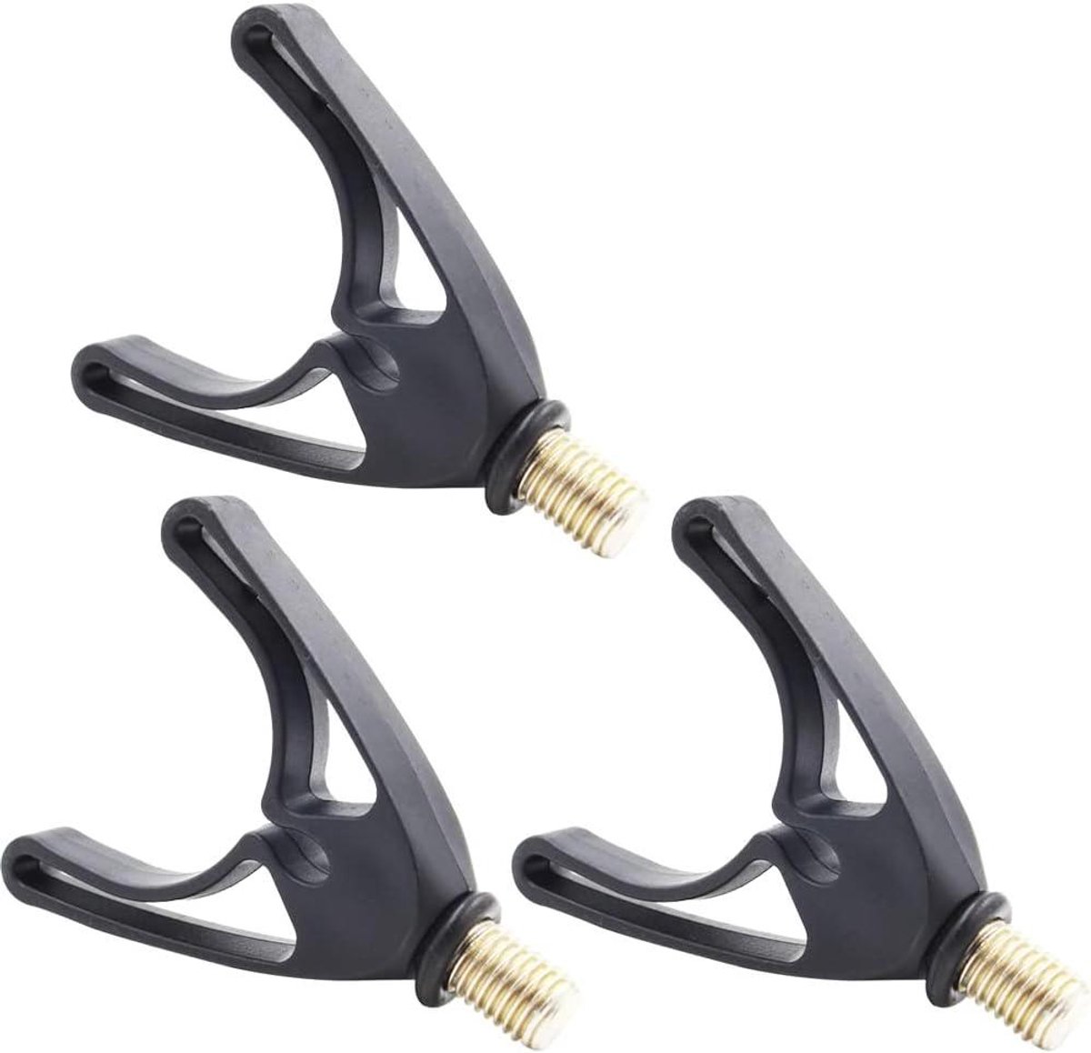 Allecto Plus - Verstelbare hengelkussens U-vorm voor hengels - Kunststof hengelsteun accessoires - Grijper hengel U-kop - Hengelpads - Hengelsteunen (min. 79 char)