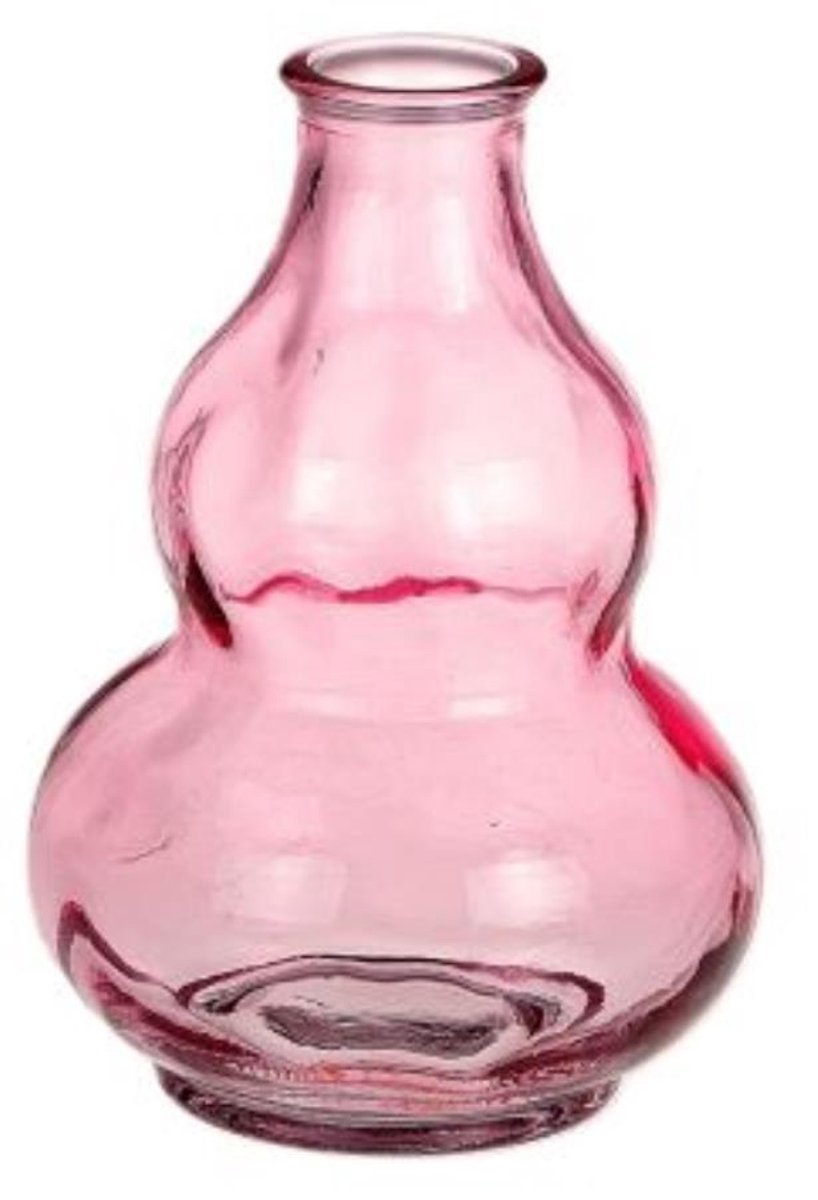 Vaas Bobble roze Ø9xH12,5cm