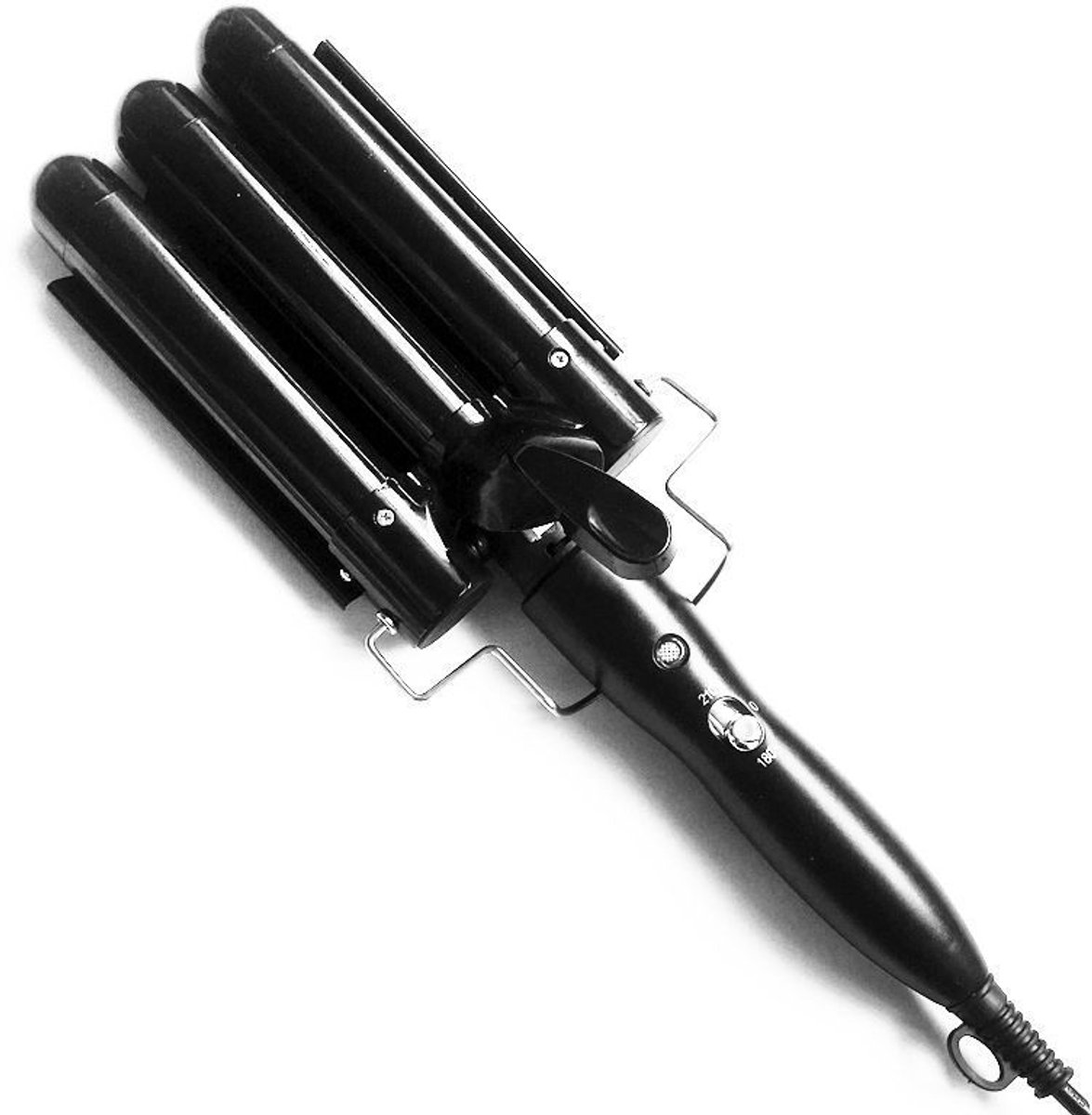 Krultang met drie kamers, hittebescherming en twee