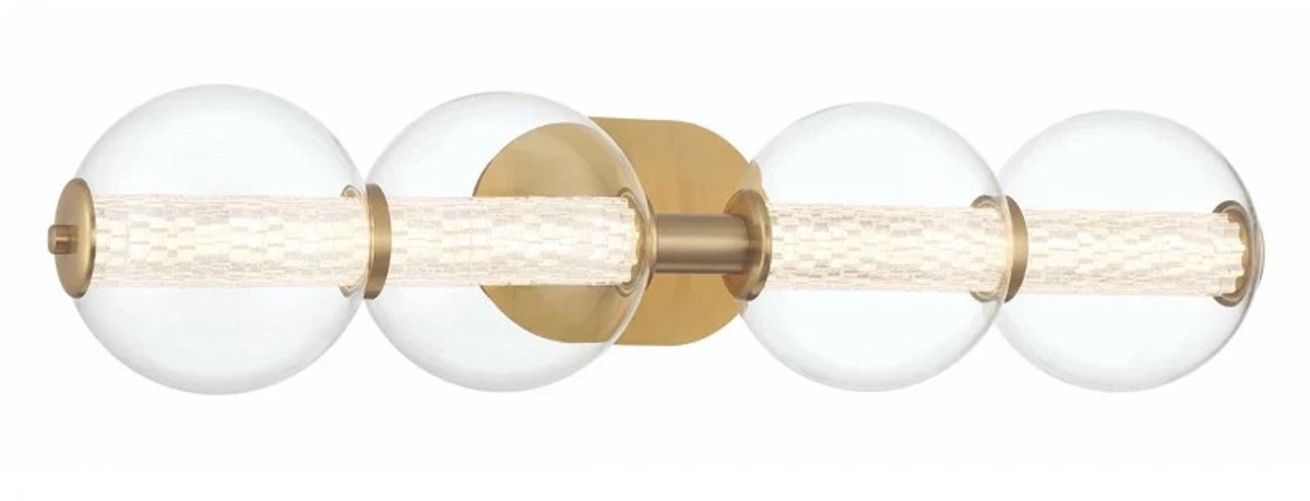 Eurofase LED Wandlamp Atomo | 18.5W 3000K 830 | Brushed Gold