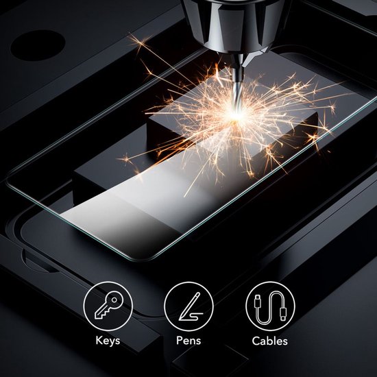 Protection d'écran ESR pour Samsung Galaxy S25 Ultra - Tempered Glass avec cadre de montage - Résistant aux rayures - Installation facile - (Lot de 2)