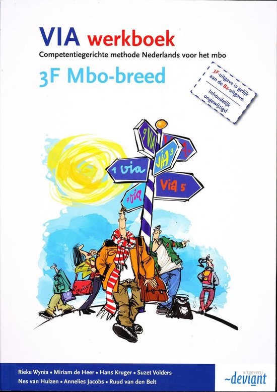 Via Werkboek 3F MBO-Breed 9789490998042