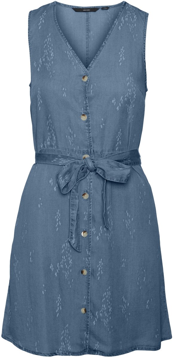VERO MODA - VMVIVIANA SL SHORT DRESS GA - Dames - Mini jurken