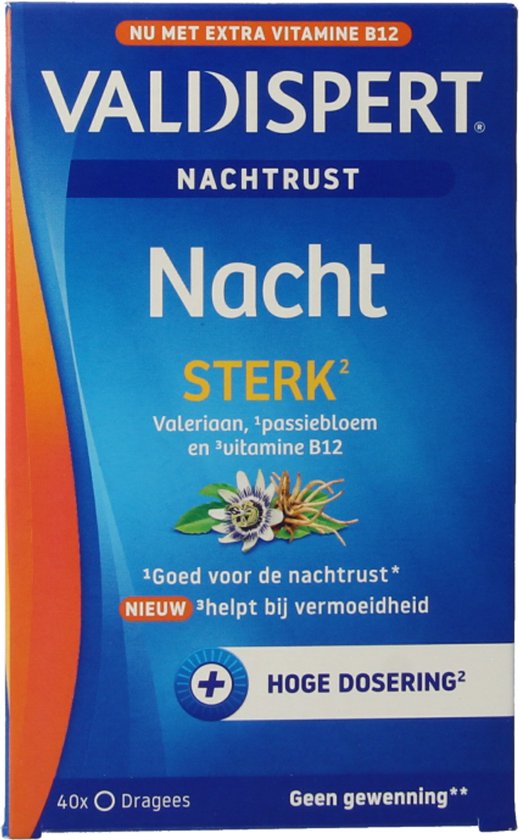 Valdispert Nacht Sterk - Passiebloem voor een goede nachtrust* - 40 tabletten