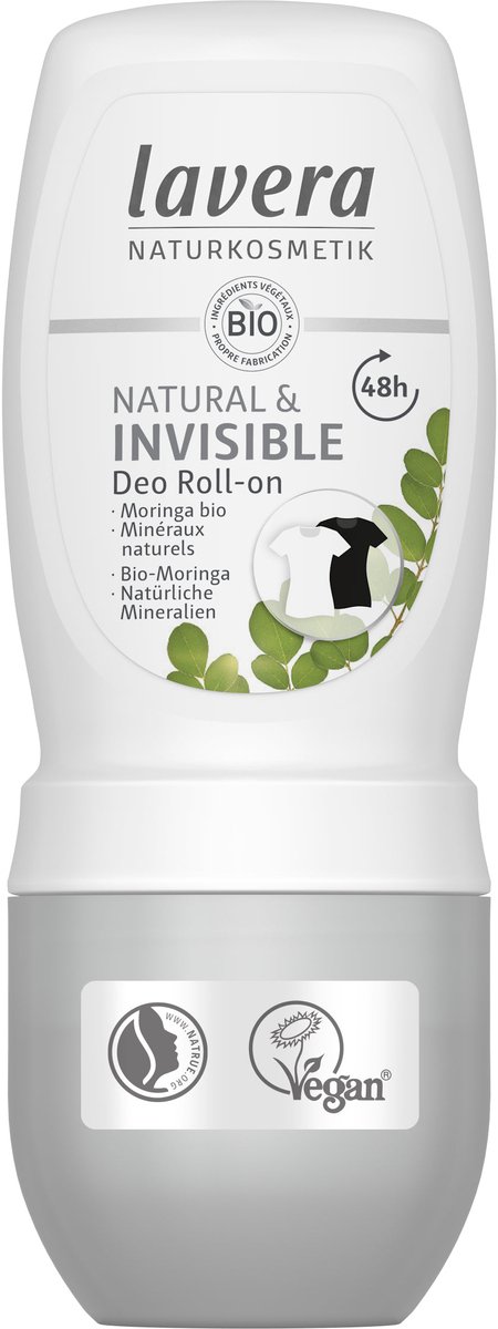 Goedkoopste Lavera Deodorant roll-on natural & invisible bio 50 Milliliter