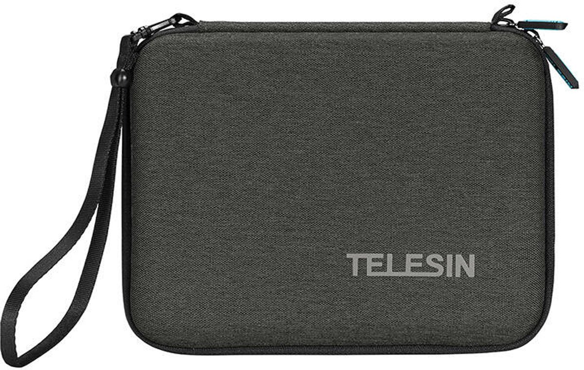 Telesin Beschermtas Voor Sportcamera's En Accessoires Met Mobiele Houder