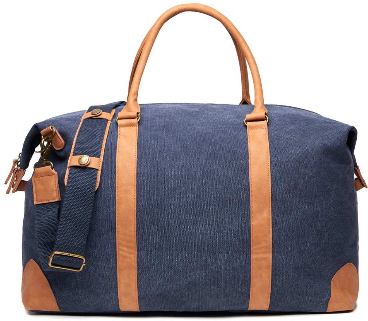 Bosler RCS Gerecycled Canvas Duffeltas - Blauw