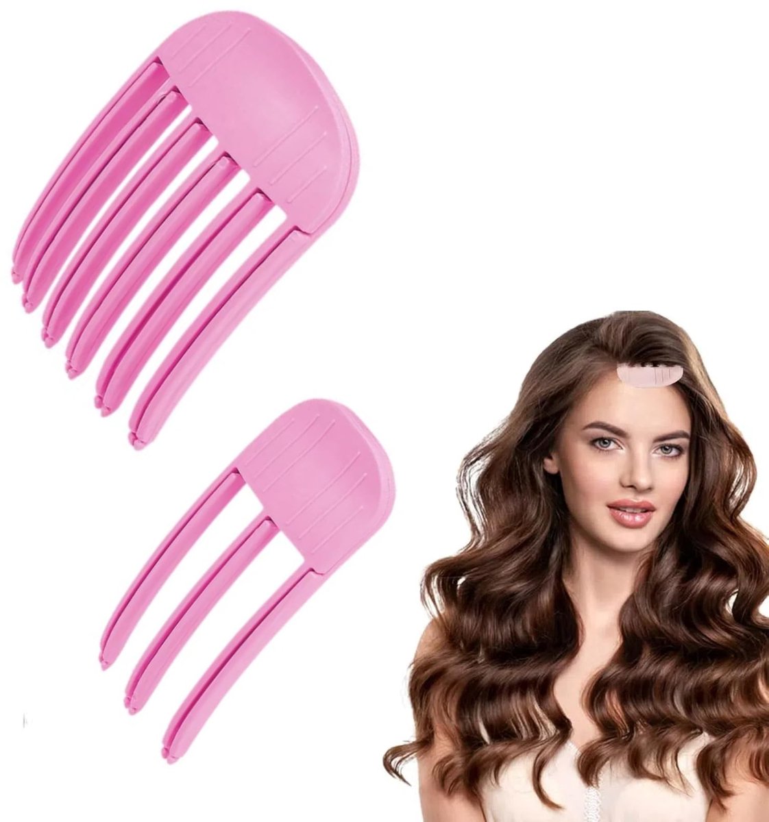 Kitsch kleine haarspeldjes voor vrouwen, elegante haarspeldjes voor kinderen, blijven op hun plaats zonder te trekken of te haken, gemaakt van duurzaam plastic, schildpad en zwart, 16 stuks