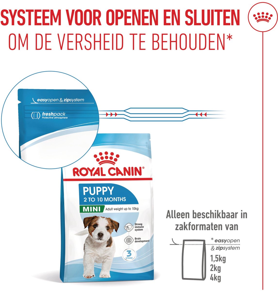 Royal Canin Mini - Puppy - 800 g - Hondenvoer thumbnail 2