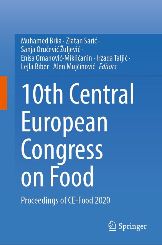10th Central European Congress on Food - cover