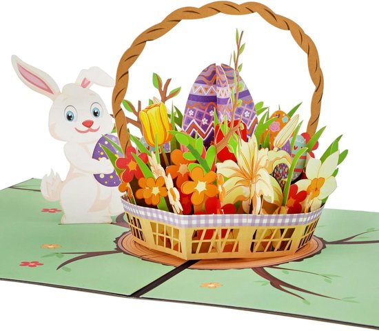 Greetz - paaskaart - bloemen - grote kaart versturen - Cadeaus & gadgets kopen | o.a. ballonnen