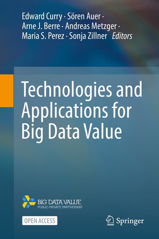 Technologies and Applications for Big Data Value - cover