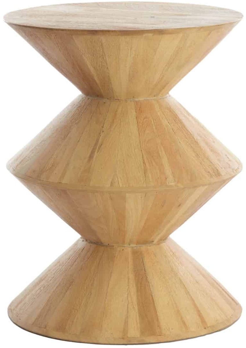 Light & Living Side table Larus - Bruin - Ø40cm - Bohemian