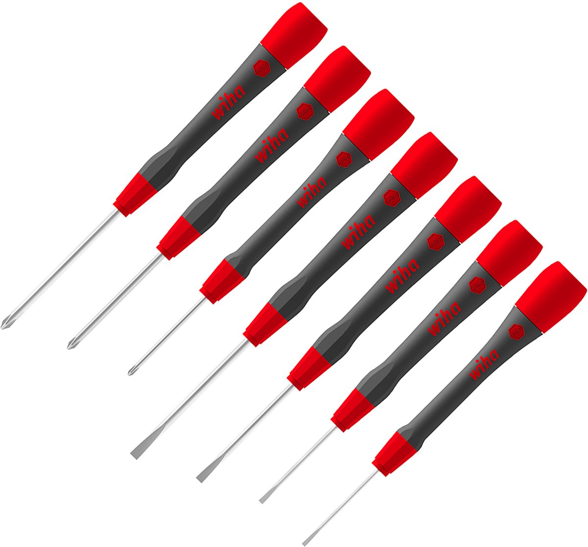 43167 WIHA - Kit: destornilladores aislado,de precisión; 1kVAC; PH0,PZ0,SL 2; WI