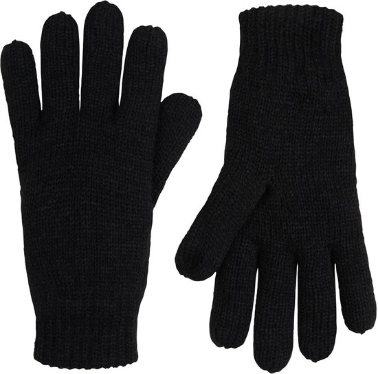 Petrol Industries - Jongens Gebreide Handschoenen Coeur d'Alene - Zwart - Maat OS