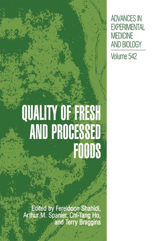 Quality of Fresh and Processed Foods - cover
