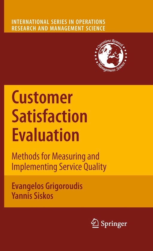 Customer Satisfaction Evaluation - cover