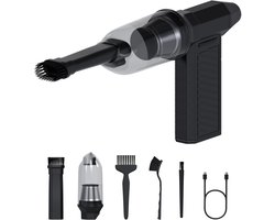 Auto Stofzuiger & Draadloze Elektrische Air Duster van MMOBIEL – 12.6V, 6000mAh, 131.000RPM, USB-C – Handheld, Oplaadbaar – voor Toetsenbord, PC, Laptop, Elektronica & Auto – Cadeau voor Mannen