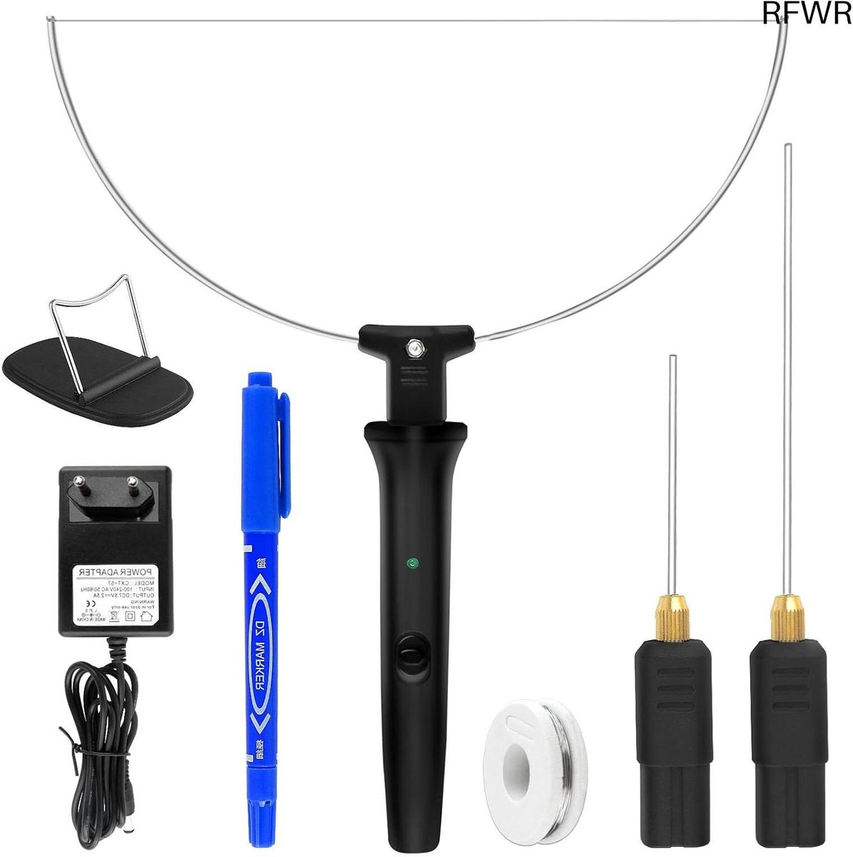 RFWR® Elektrische schuimsnijder - 3-in-1 piepschuimsnijder met geschakelde voeding
