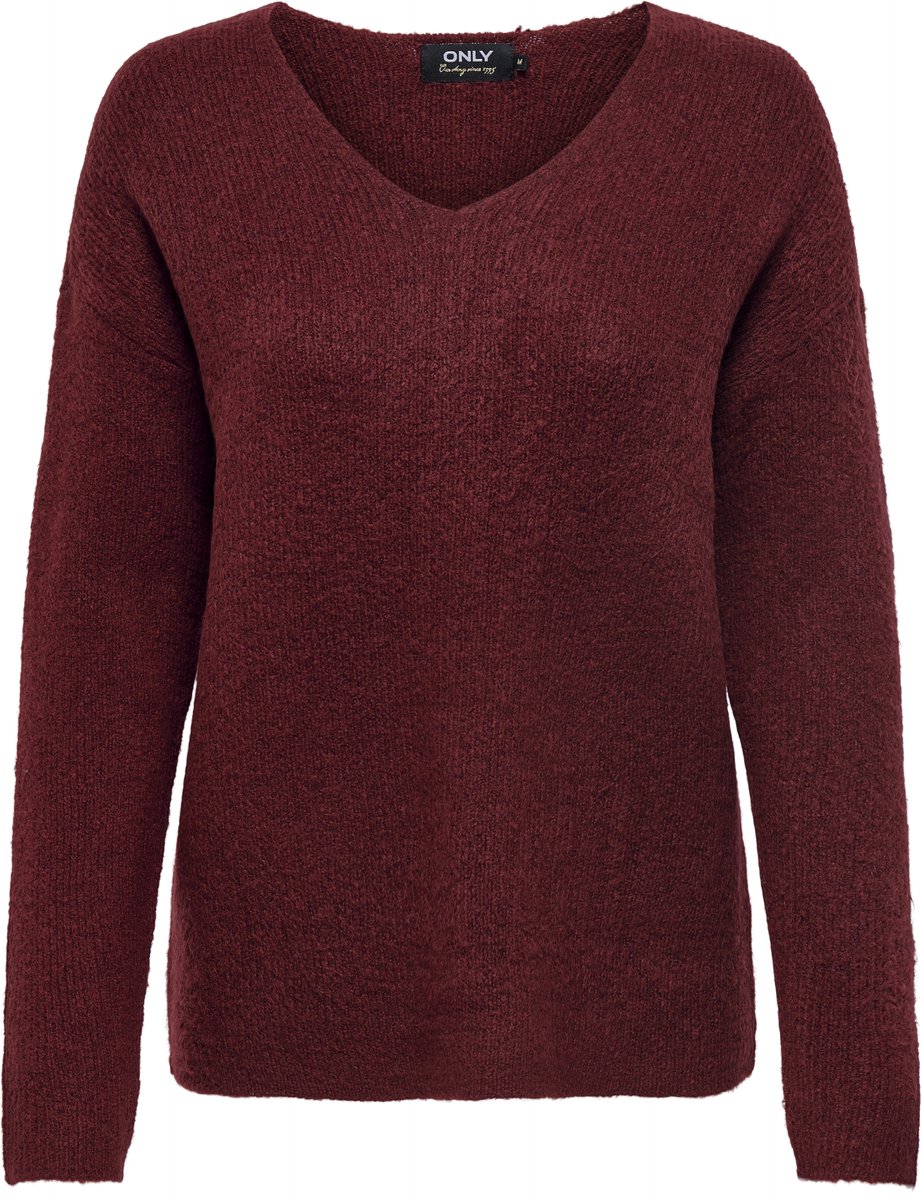ONLY - ONLCAMILLA V-NECK L/S PULLOVER KNT NOOS - Dames - Gebreide truien