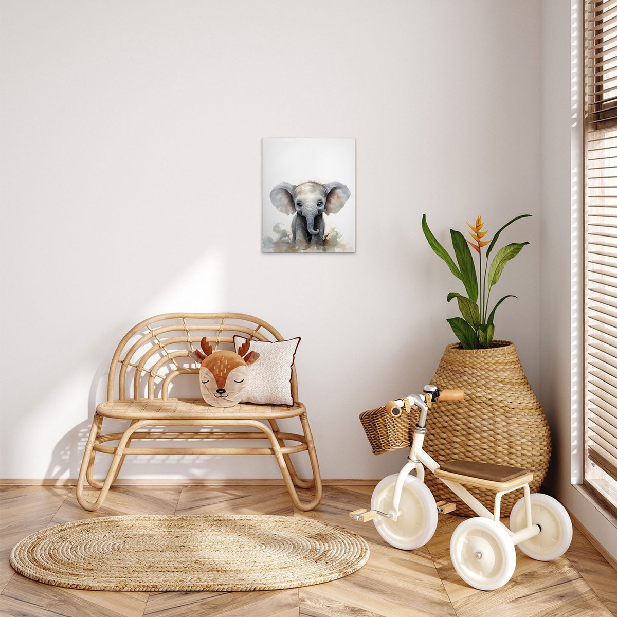 Canvas Baby Elefant | DD132976