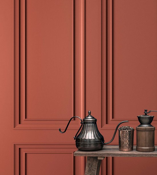 Fotobehang kensington2 DD122716 Livingwalls Walls by Patel 3 Rood Vlies 270 x 400 cm (4 delen) Fotobehang