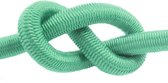 DQ-PP Rubberkoord, 10mm, 25m, Groen, Expanderkoord, Expander Rubberdraad, Rubberkoord, Spankoord, Zeildoekkoord, Spanrubber