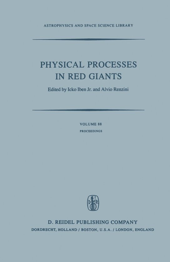 Astrophysics and Space Science Library88- Physical Processes ... - cover