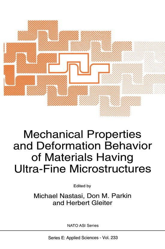 Mechanical Properties and Deformation Behavior of Materials Having ...