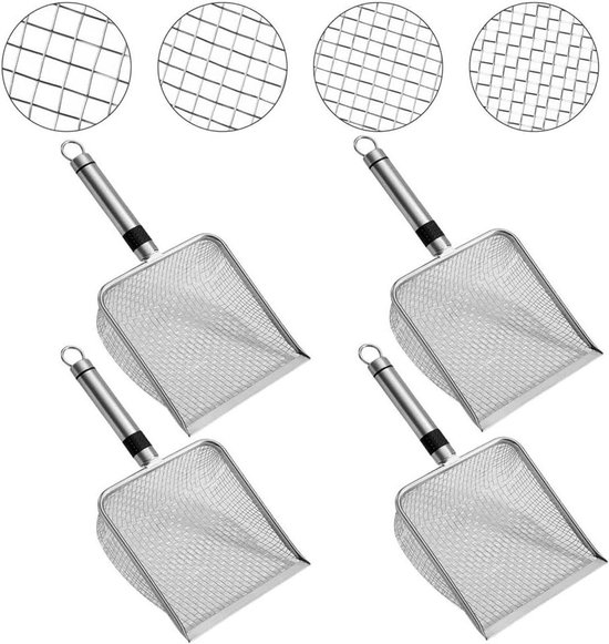 FARYODI Tuinzeef aarde 4 stuks, 2/2,8/3,8/5 mm maaswijdte FARYODI Tuinzeef aarde 4 stuks, 2/2,8/3,8/5 mm maaswijdte