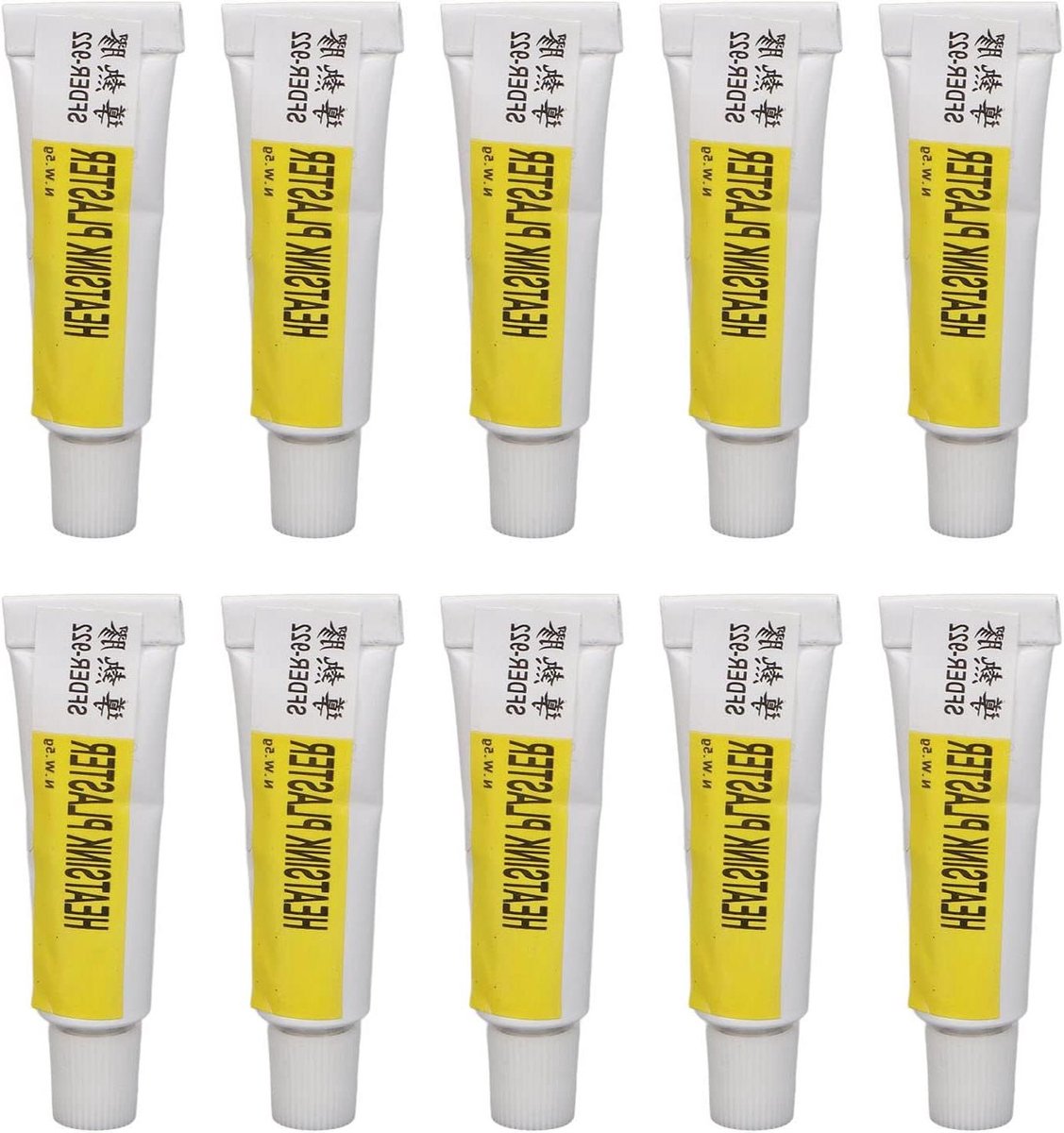 Allecto Plus - 10 Stuks Thermisch Geleidende Lijm - Sterke Hechting voor LED GPU - Hittegeleidende Compound