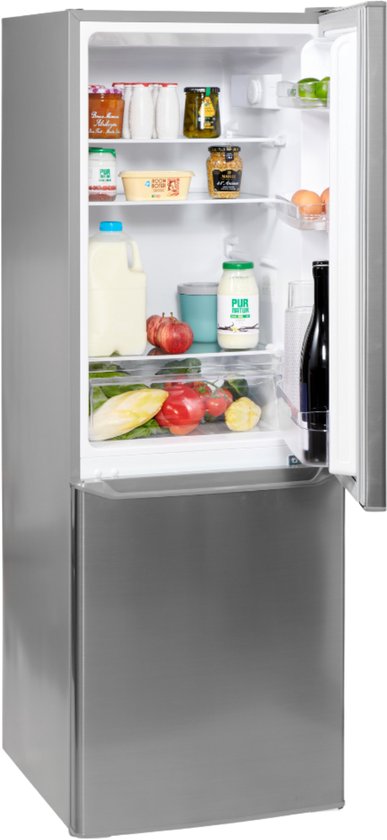 Salora COOLFREEZE143IN, 173 L, N-ST, 40 dB, 2,6 kg/24h, E, Acier inoxydable