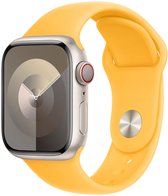 Apple Sport Band voor de Apple Watch | 38/40/41/42 mm - Maat S/M - Sunshine