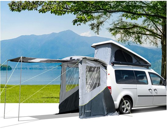Brunner Pilote Caddy 5 - Achterklep Tent Volkswagen Caddy 2020> - Tailgate Tent - 140 x 190 x H170/200 - Oxford Polyester — afbeelding 4