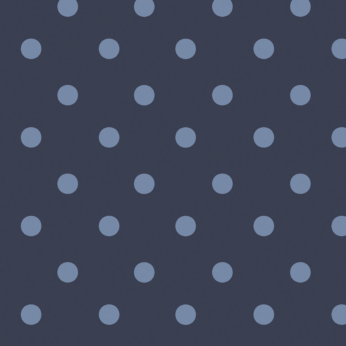 Cath Kidston Vliesbehang Button Spot Navy