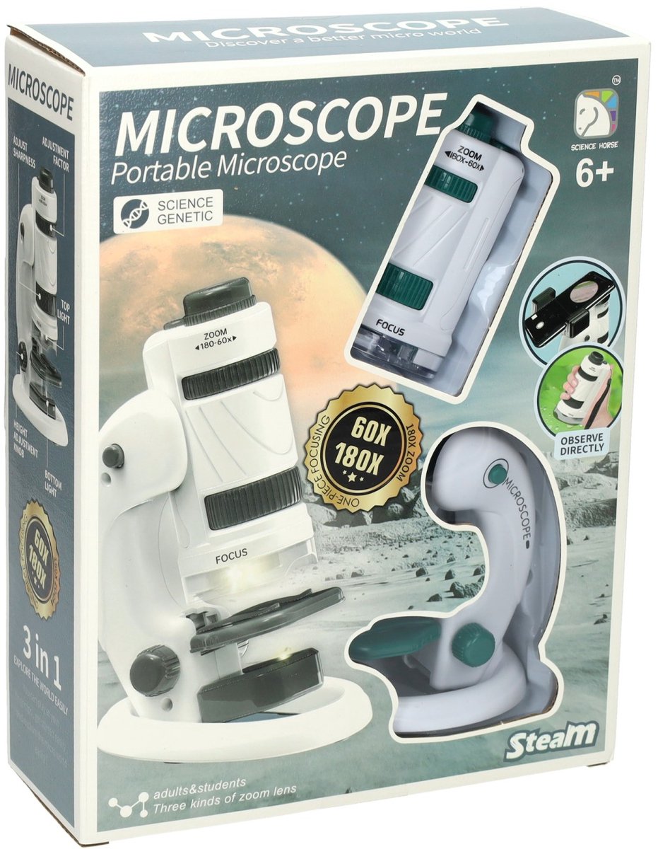Microscoop Set Groen