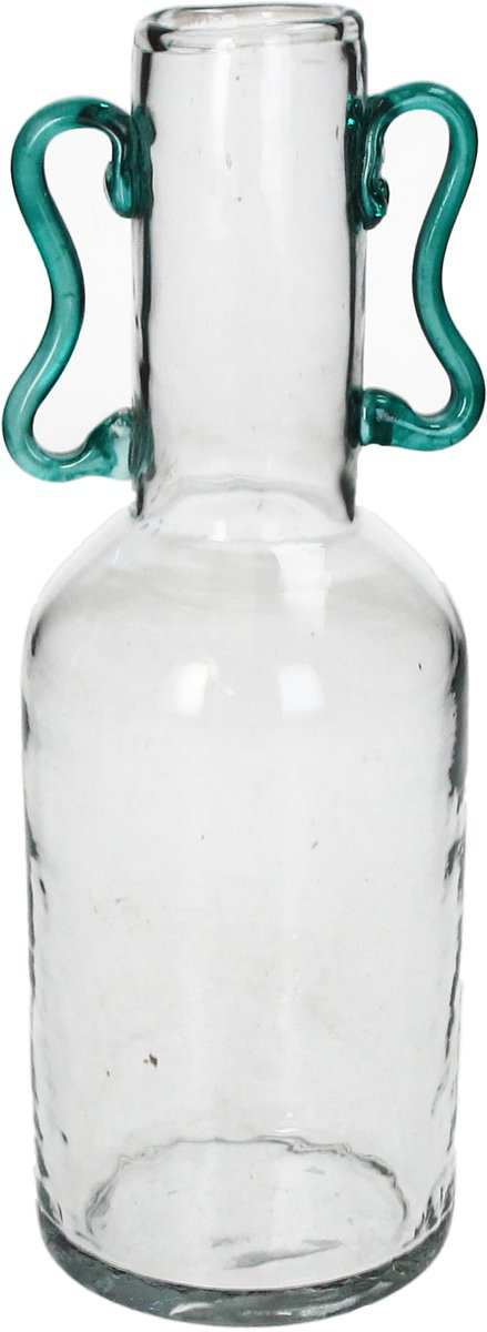 HD collection vaas glas helder 10x9x25.5cm