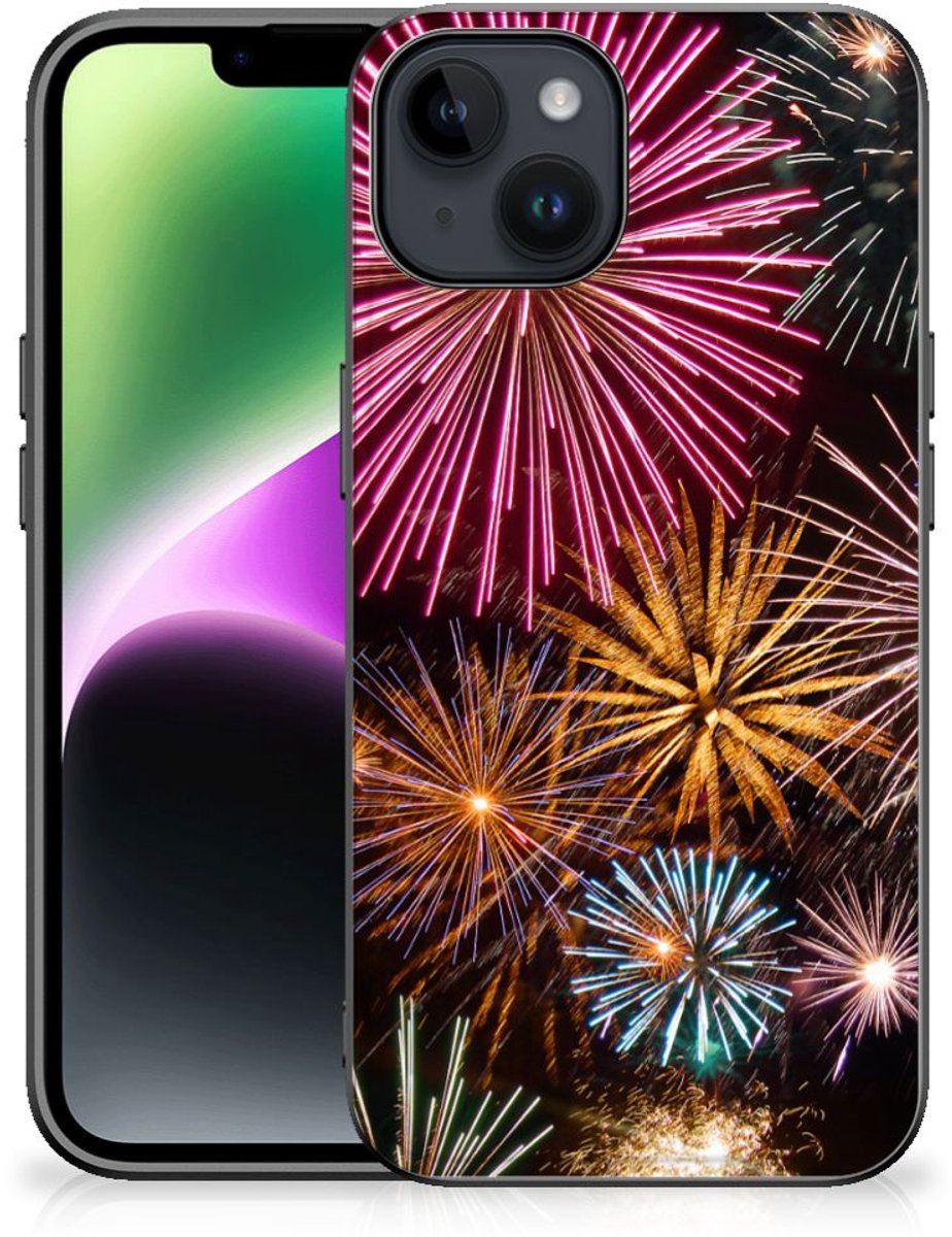 Back Cover voor iPhone 15 GSM Cover Vuurwerk