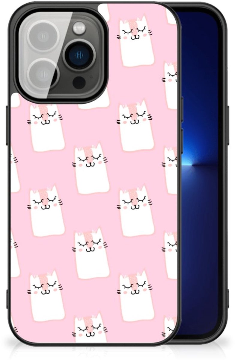 iPhone 13 Pro Dierenprint Telefoonhoesje Sleeping Cats