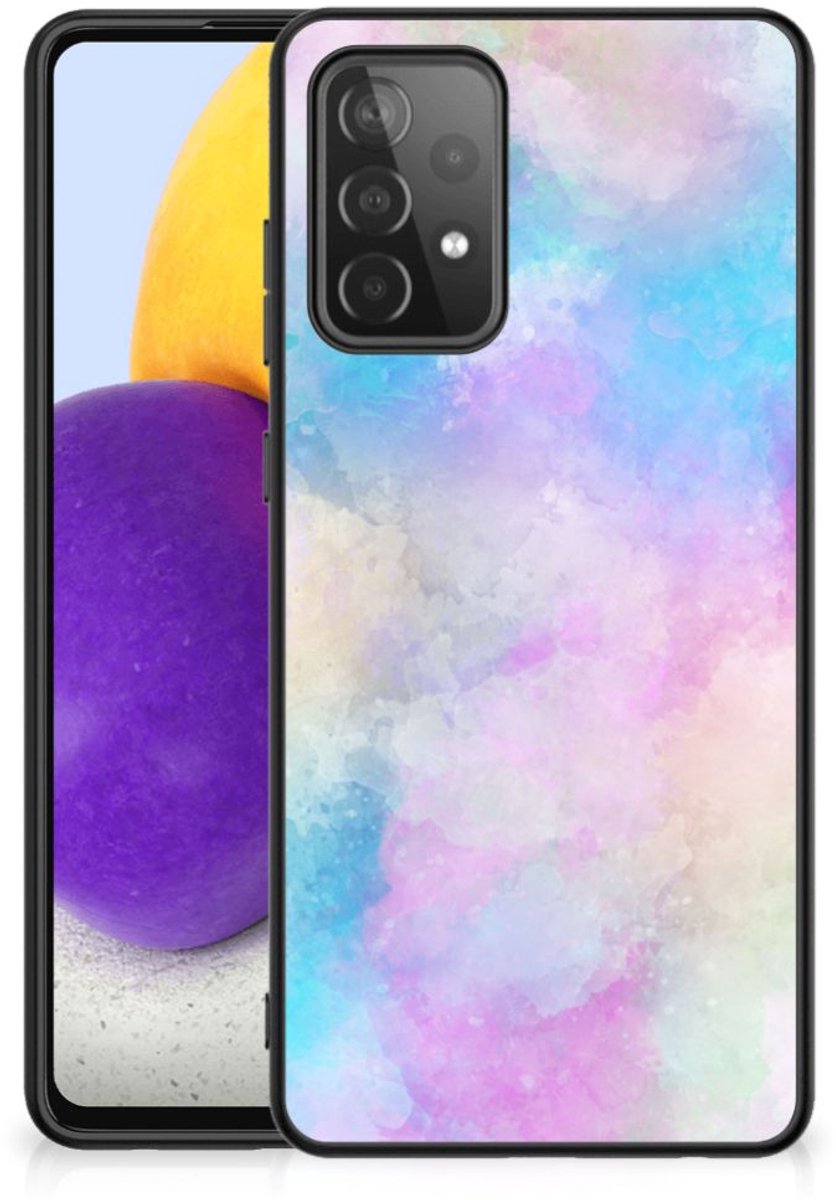 Kleurrijke Telefoonhoesje Samsung Galaxy A72 (5G/4G) Watercolor Light