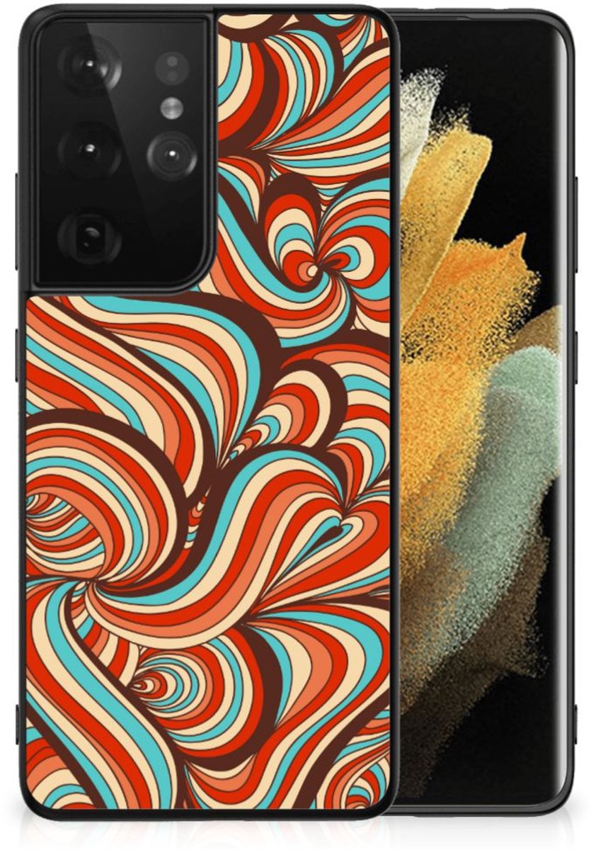 Samsung Galaxy S21 Ultra Leuk Telefoonhoesje Retro
