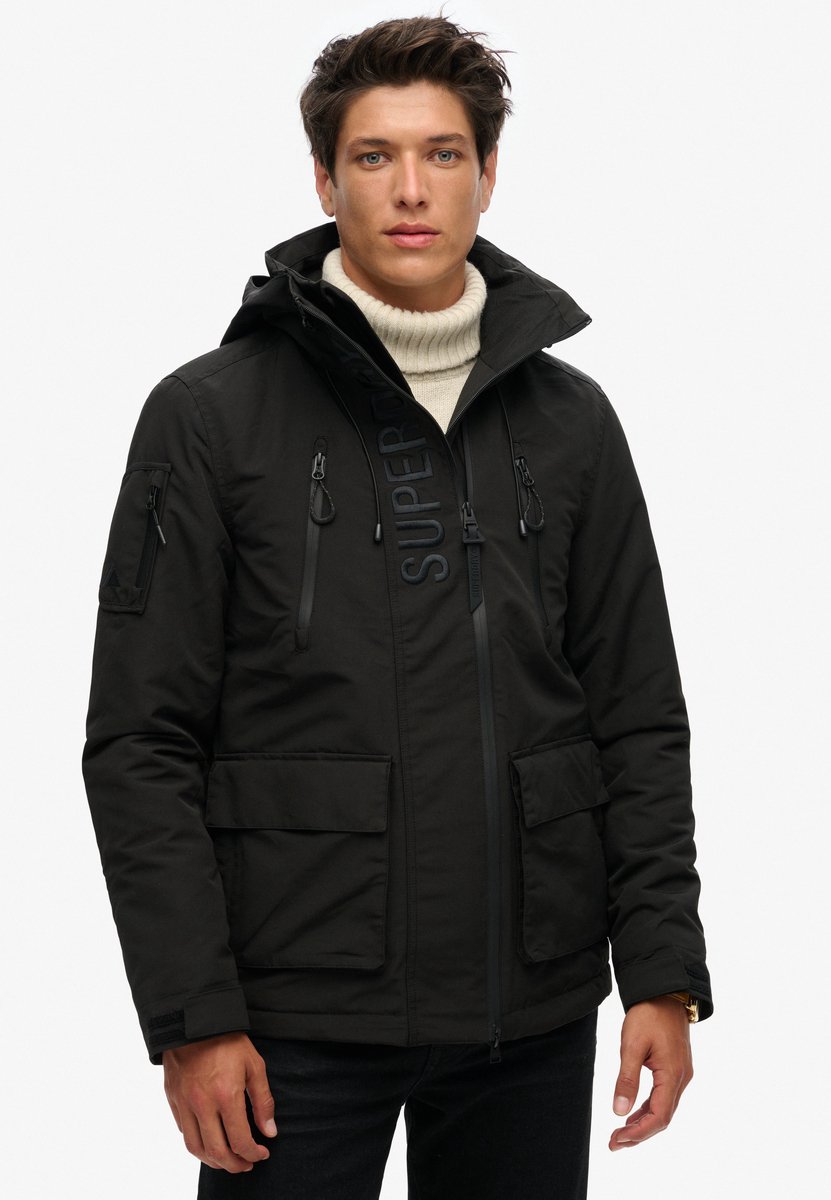 Superdry Ultimate Windbreaker jas Heren Zwart