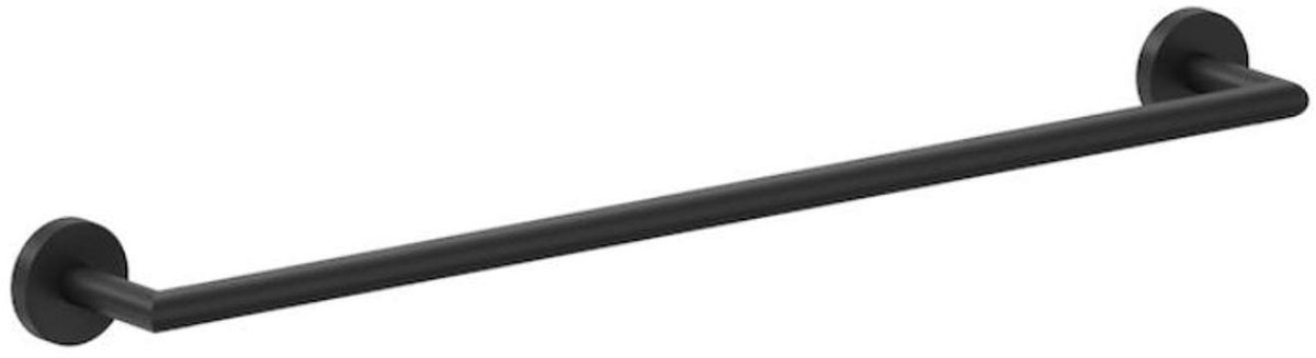 Jika Mio Style - Handdoekhouder, lengte 40 cm, mat zwart H3812F17160001
